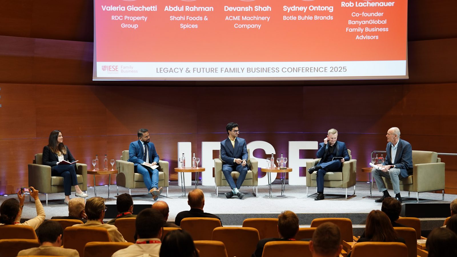 Next-gen panel on stage